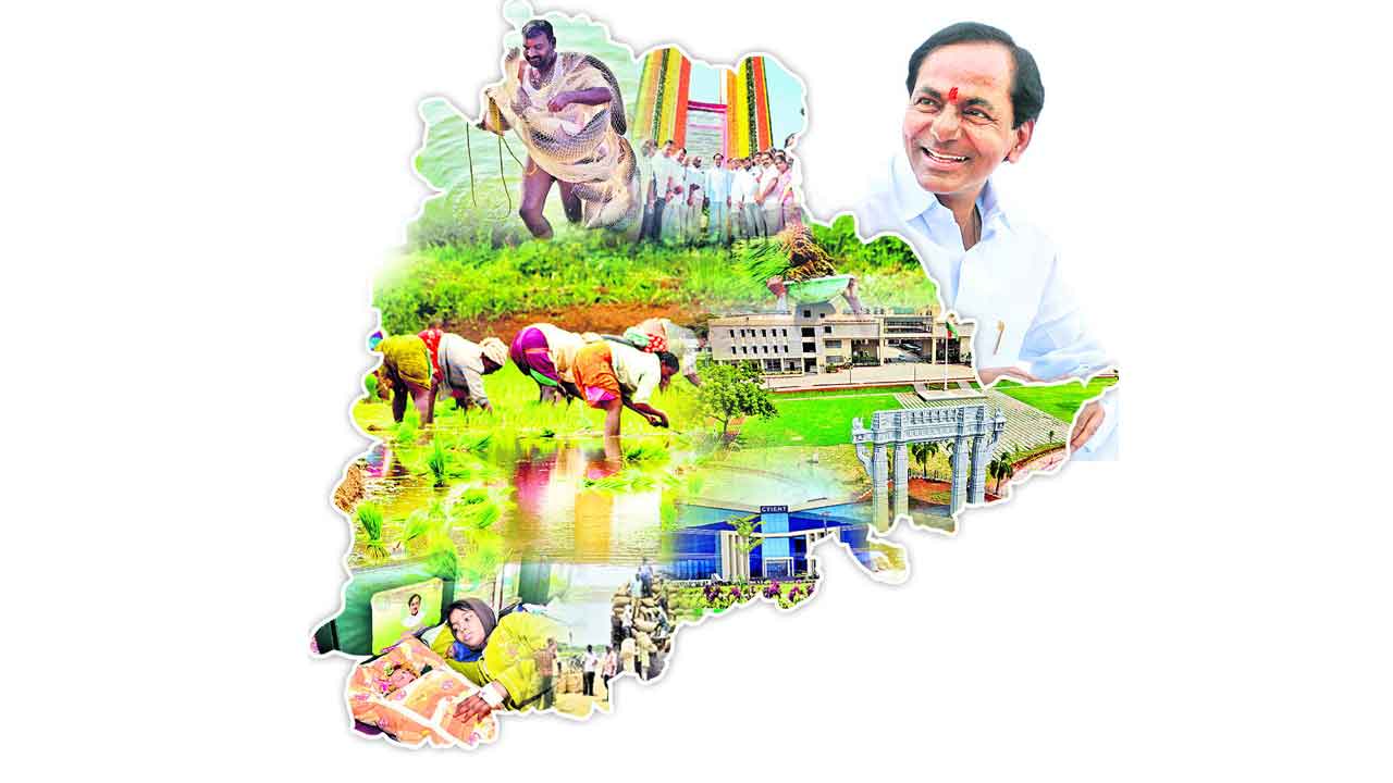 ఎనిమిదేళ్లు ఎన్నో అద్భుతాలు..లక్ష్యాన్ని ముద్దాడిన తెలంగాణ