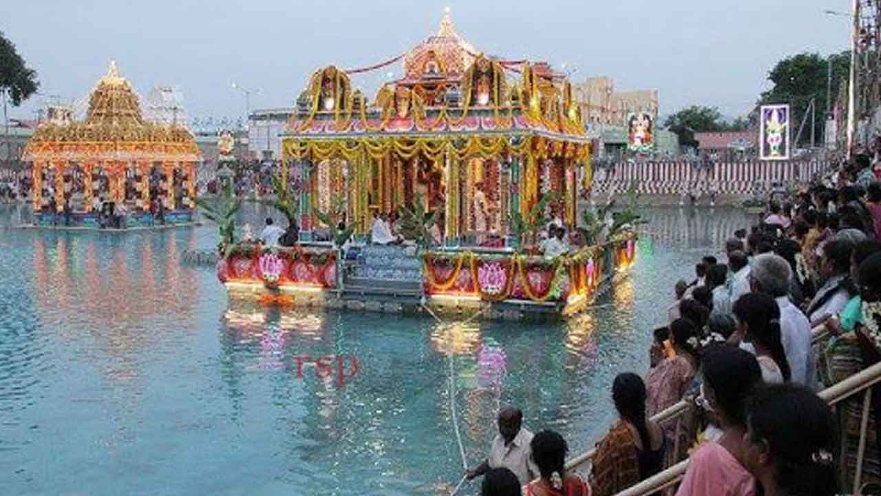 రేపటి నుంచి తిరుచానూరు శ్రీ పద్మావతి అమ్మవారి వార్షిక తెప్పోత్సవాలు