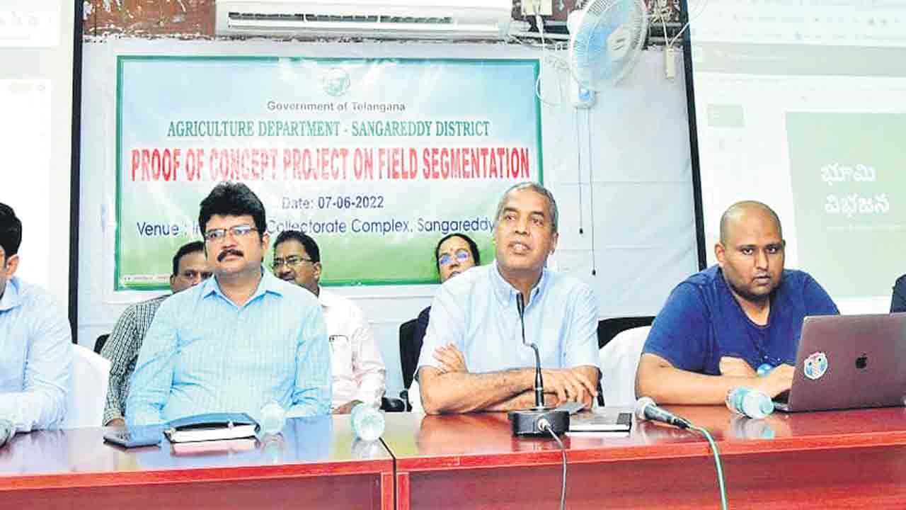 పంటల నమోదుకే భూకమతాల మార్కింగ్‌