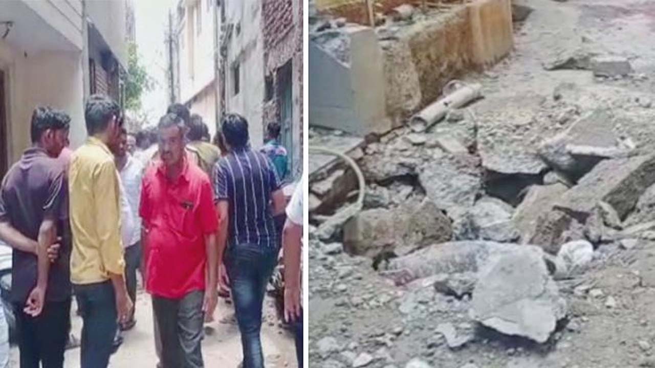 గౌలిగూడలో పేలుడు.. ఒకరి మృతి