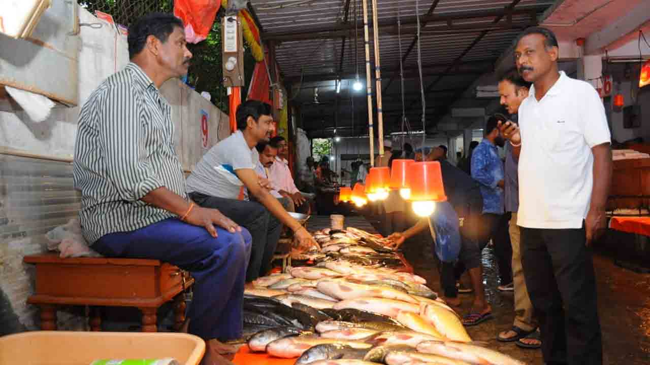 మృగశిర కార్తె.. చేపల కోసం క్యూకట్టిన జనాలు