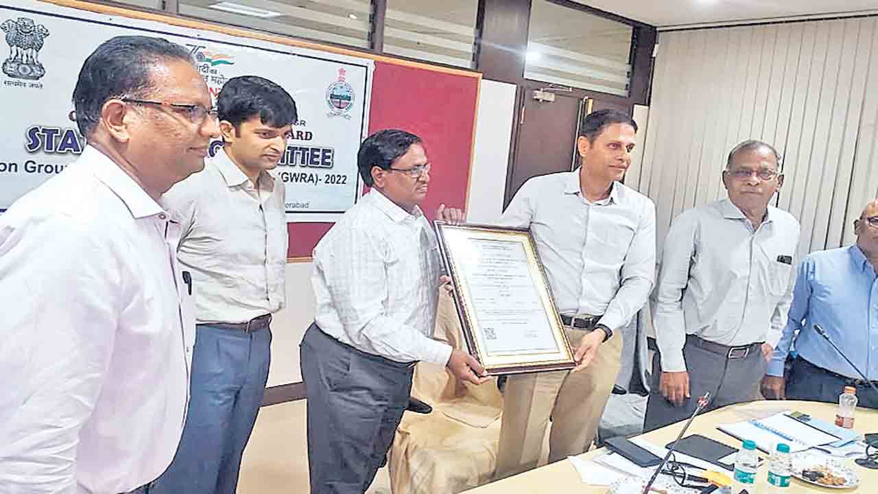 ఏడేండ్లలో పెరిగిన భూగర్భజలం 106%