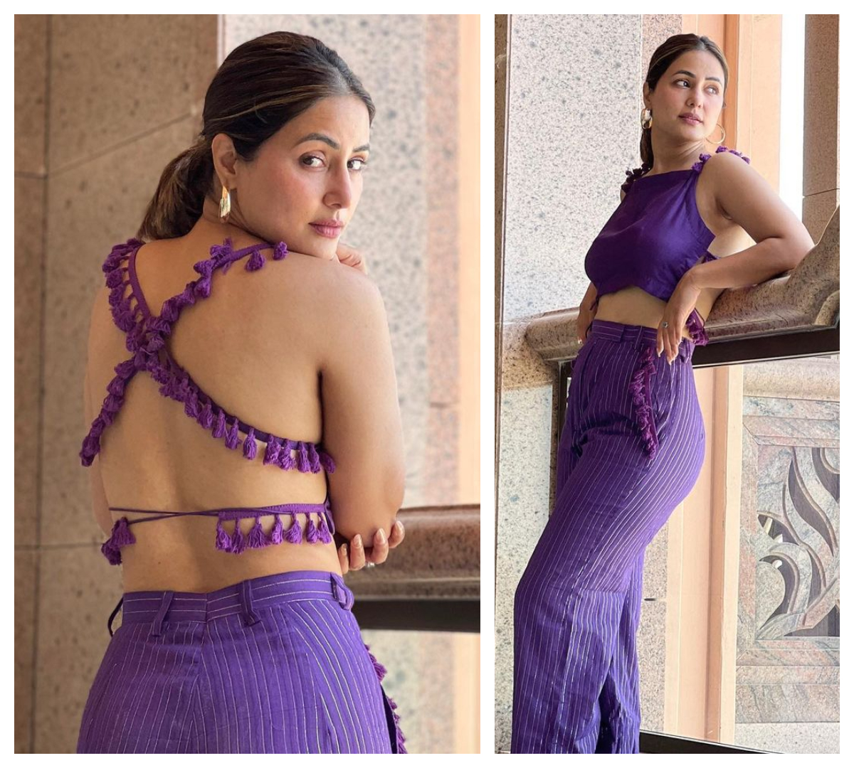 Hina Khan | బ్యాక్ లెస్ అందాల‌తో క‌వ్విస్తున్న హీనా ఖాన్..