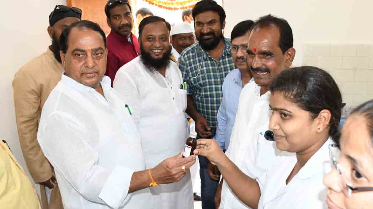ప్రజా ఆరోగ్యానికి పెద్దపీట: మంత్రి ఇంద్రకరణ్ రెడ్డి