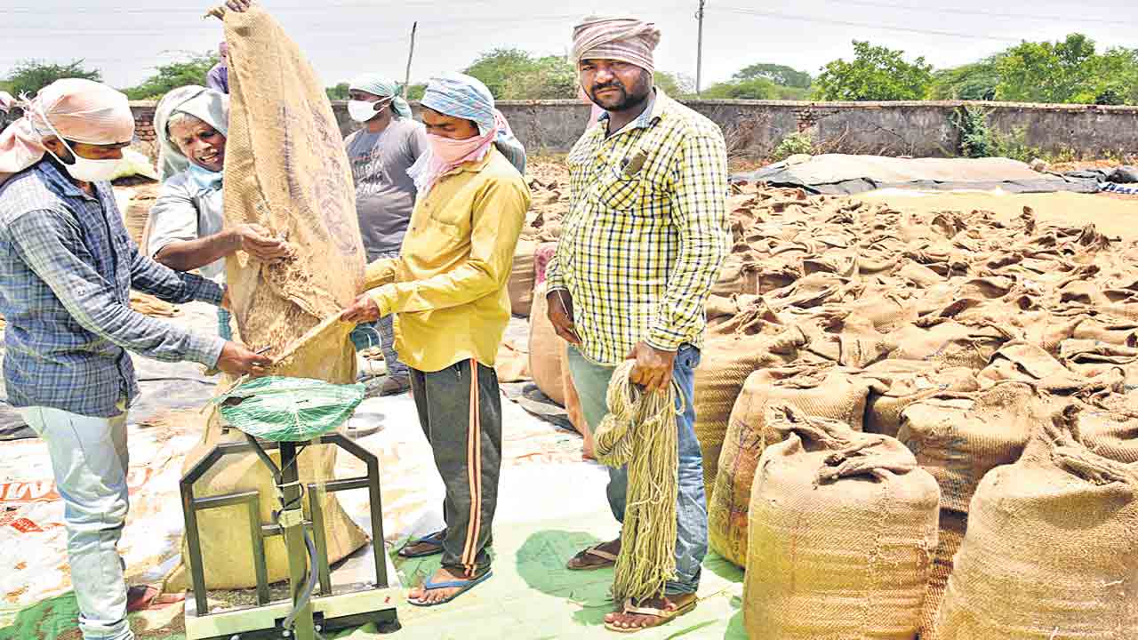 50.24 లక్షల టన్నులు.. యాసంగి ధాన్యం కొనుగోళ్లు విజయవంతం