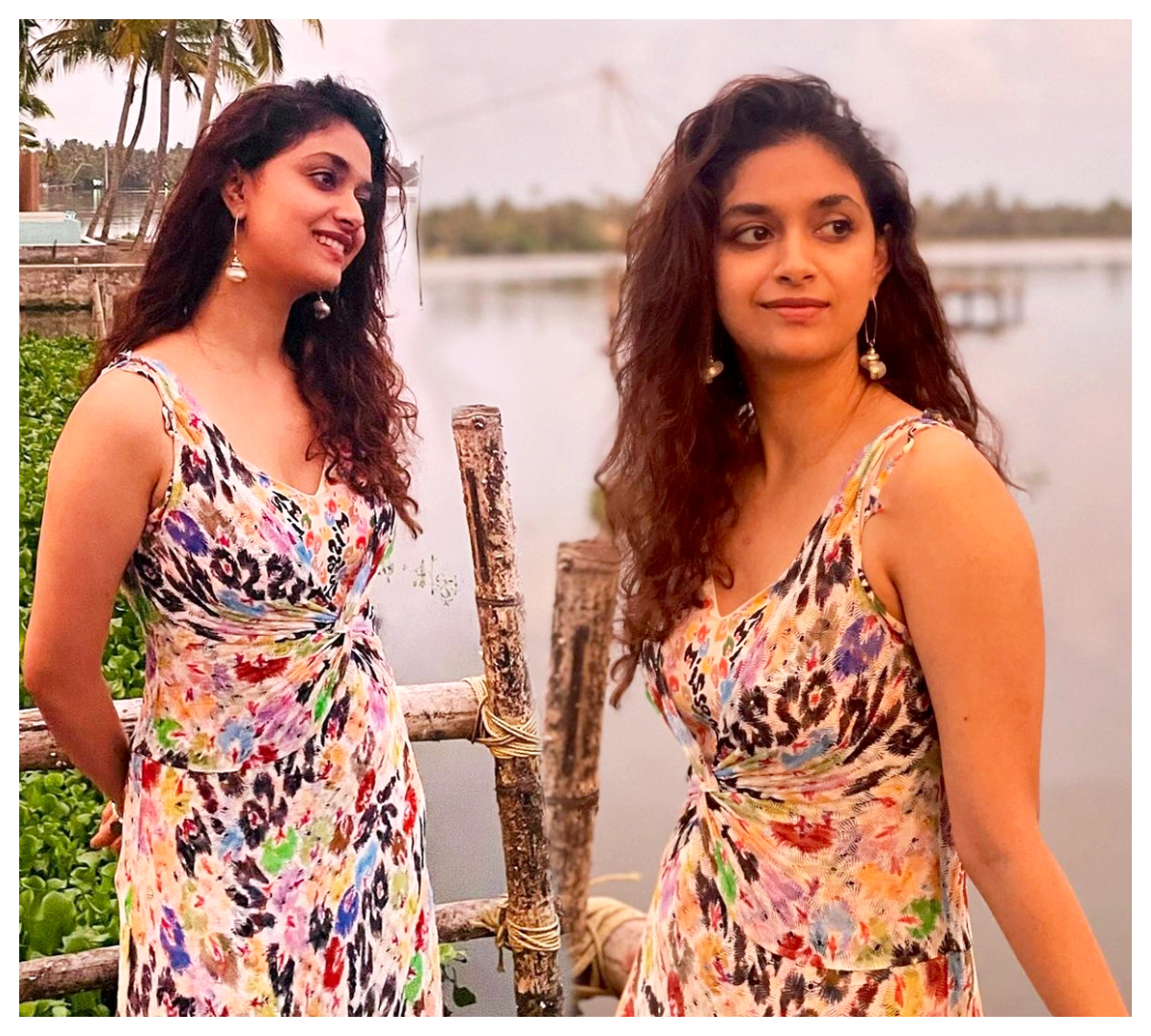 Keerthy Suresh | మ‌ల్టీక‌ల‌ర్ డ్రెస్‌లో కీర్తి సురేష్ సొగ‌సులు..