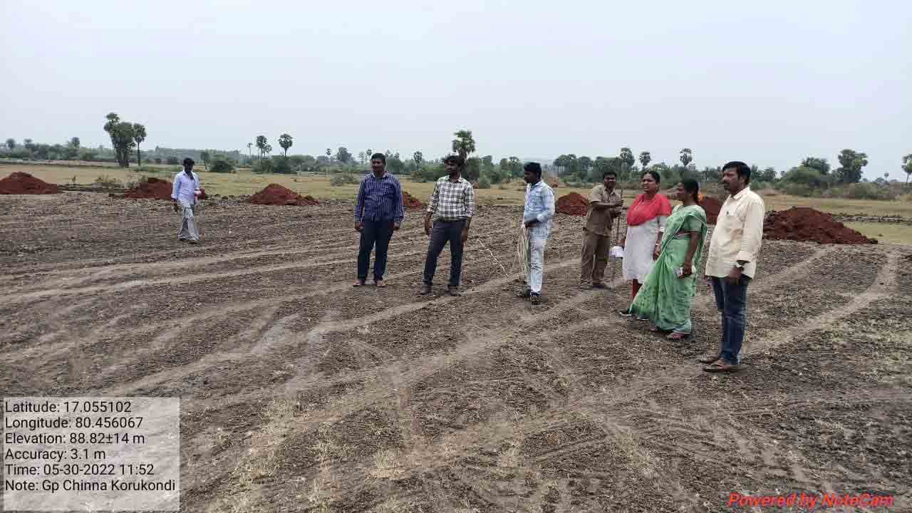 గ్రామాల్లో క్రీడా ప్రాంగణాల ఏర్పాటు