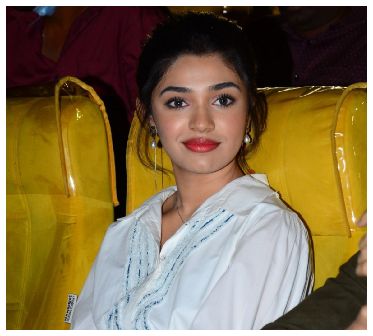 Krithi Shetty | ది వారియర్ మూవీ సాంగ్ లాంచ్ ఈవెంట్‌లో కృతి శెట్టి..