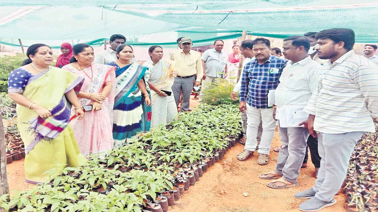 పల్లెల సర్వతోముఖాభివృద్ధి..