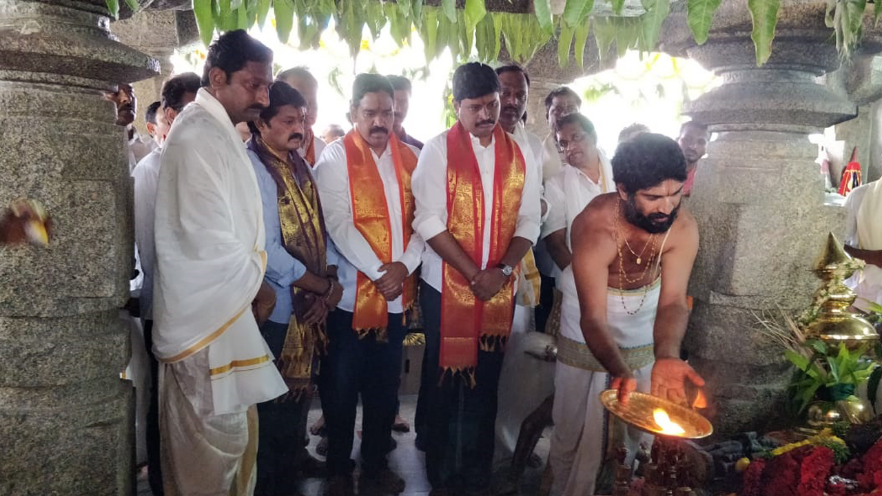 ఘనంగా పోత్గల్‌ ఆలయ పునఃప్రతిష్ఠ