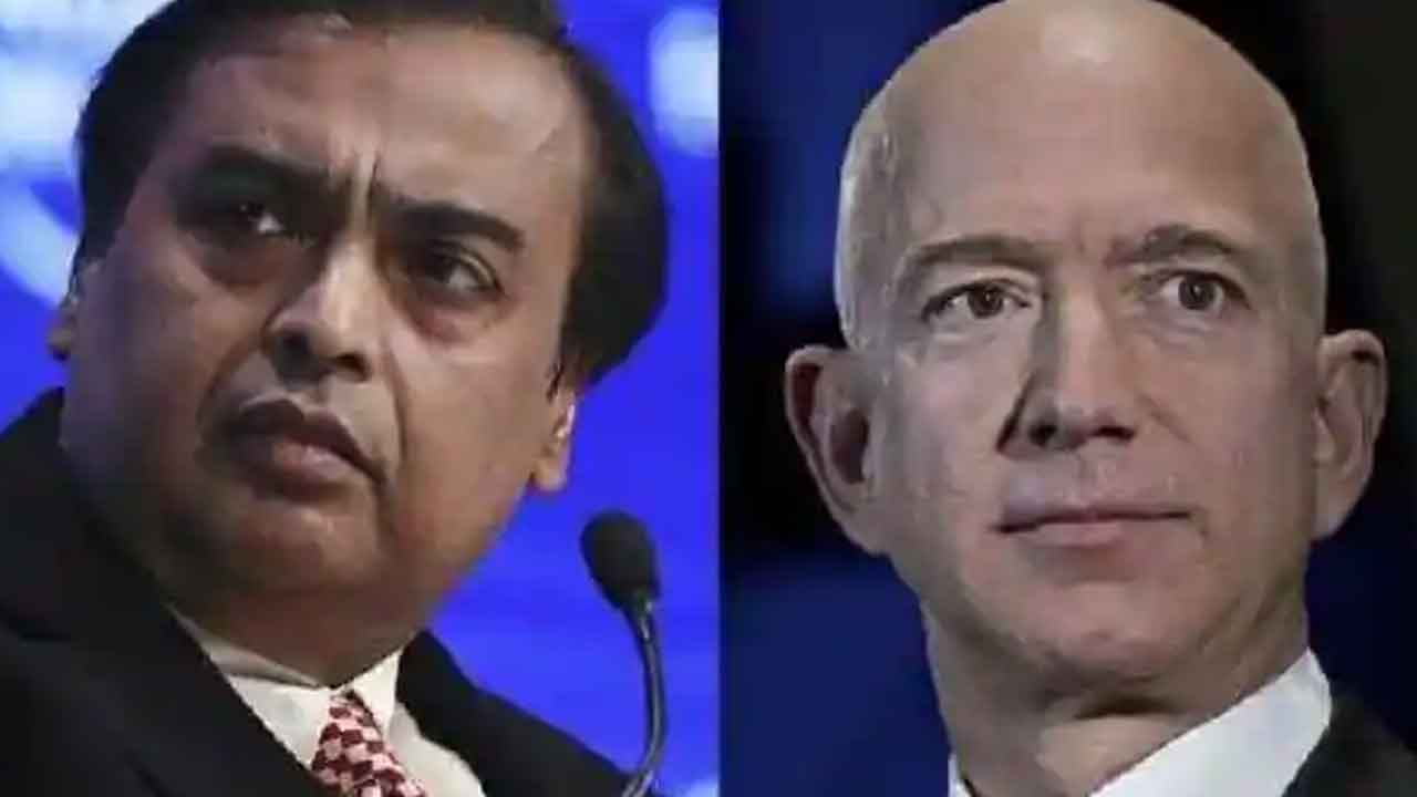 Mukesh & Bezos on IPL | ఐపీఎల్ హ‌క్కుల కోసం ముకేశ్ అంబానీ Vs జెఫ్ బెజోస్ సై అంటే సై