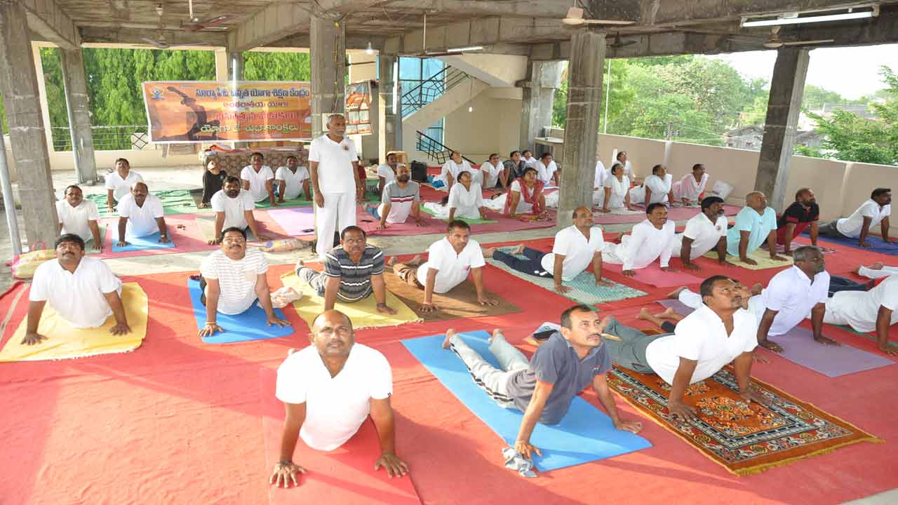 నేడు అంతర్జాతీయ యోగా దినోత్సవం