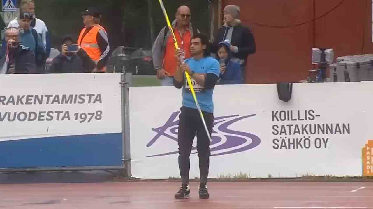 Neeraj Chopra | గాయంపై అప్‌డేట్ ఇచ్చిన నీరజ్ చోప్రా.. ఎలా పడిపోయాడో చూస్తే..