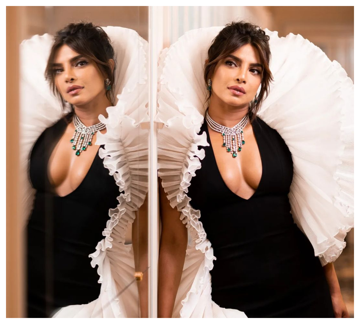 Priyanka Chopra | బ్లాక్ అండ్ వైట్ డ్రెస్‌లో సెగ‌లు పుట్టిస్తున్న‌ ప్రియాంక చోప్రా..