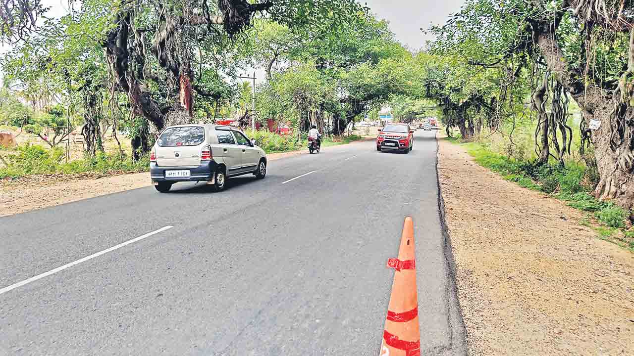 రహదారి పనులు వేగిరం