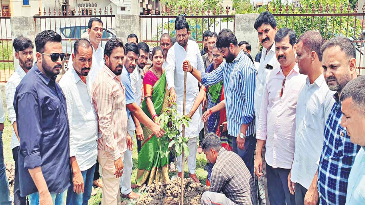 – జిల్లాలో జోరుగా కొనసాగుతున్న పల్లె, పట్టణ ప్రగతి పనులు