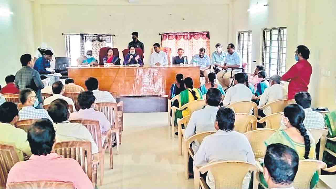 నేడు మంత్రి హరీశ్రావు రాక