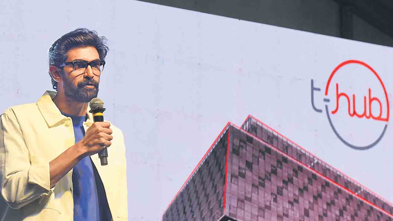 స్టార్టప్‌లతో సత్తా చాటాలి: నటుడు రానా పిలుపు