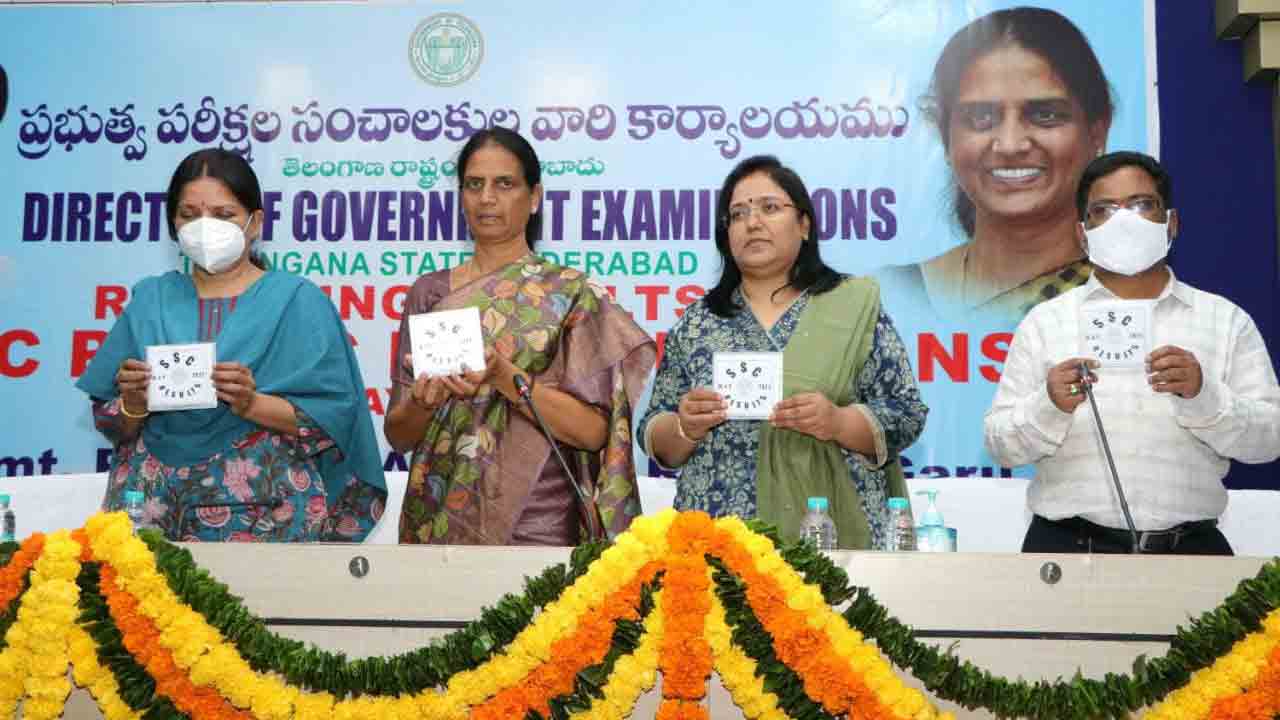 TS SSC Results | తెలంగాణ ప‌దో త‌ర‌గ‌తి ఫ‌లితాలు విడుద‌ల‌.. 90 శాతం ఉత్తీర్ణ‌త‌