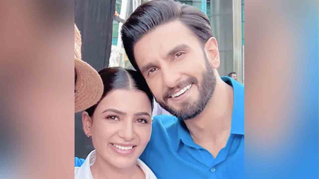 Samantha | ర‌ణ్‌వీర్‌సింగ్‌తో స‌మంత స్టిల్‌..సినిమా చేస్తున్నారా ఏంటీ..?