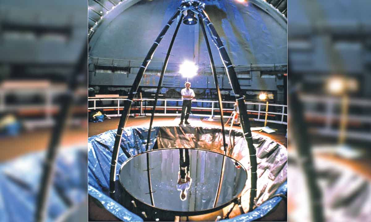 ఇండియాలో తొలి లిక్విడ్‌ మిర్రర్‌ టెలిస్కోప్‌