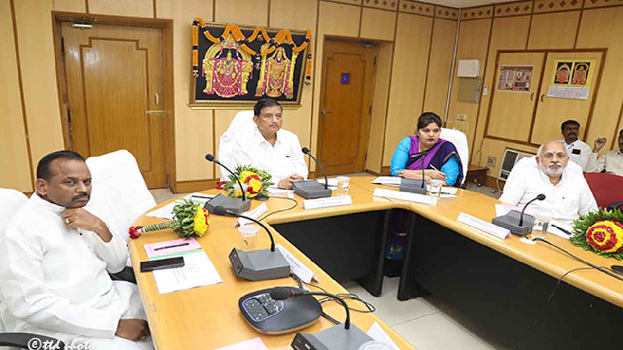 ఆస్తులు అన్యాక్రాంతం కాకుండా చ‌ర్యలు : టీటీడీ ల్యాండ్ క‌మిటీ