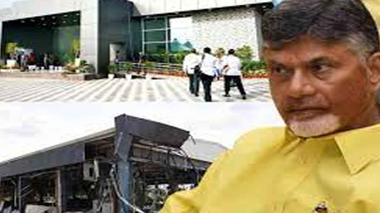 చంద్రబాబు ఇంటి వద్ద ఉద్రిక్తత.. భారీగా పోలీసుల మోహరింపు