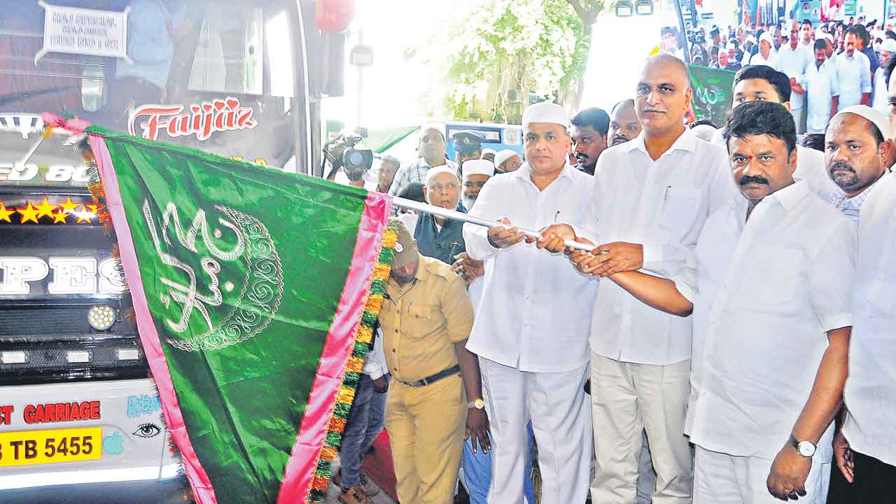 హజ్‌ యాత్రకు వెళ్లే వారికి అన్ని సౌకర్యాలు