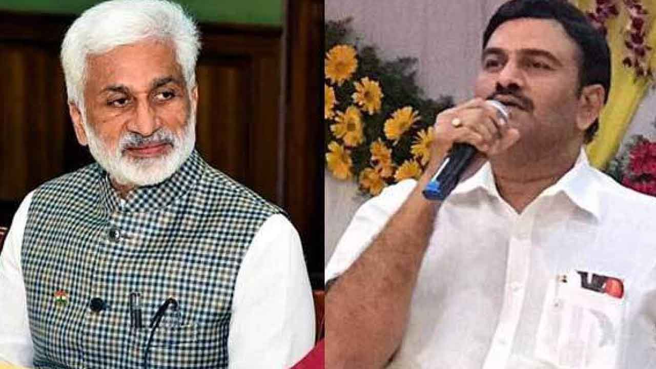 రఘురామను టీవీ షోలకు పిలువకండి: సంసద్‌ టీవీకి విజయసాయి లేఖ