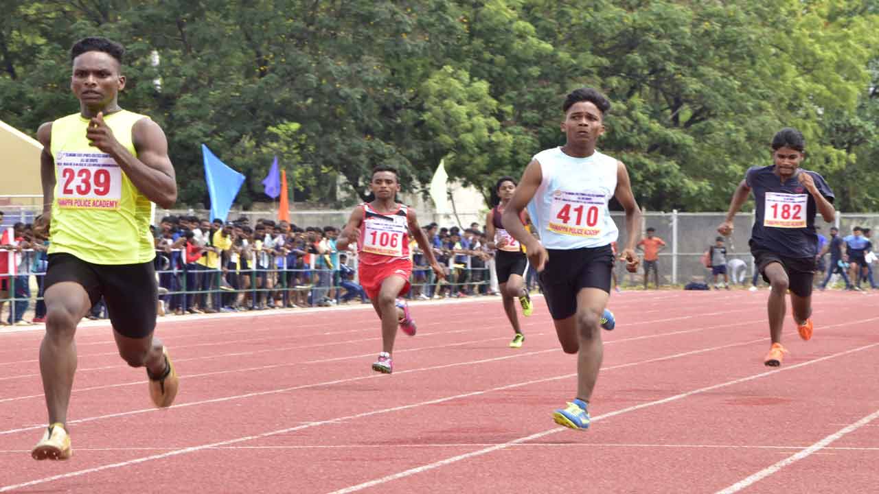 జేఎన్‌ఎస్‌లో హోరాహోరీగా రాష్ట్ర స్థాయి పోటీలు