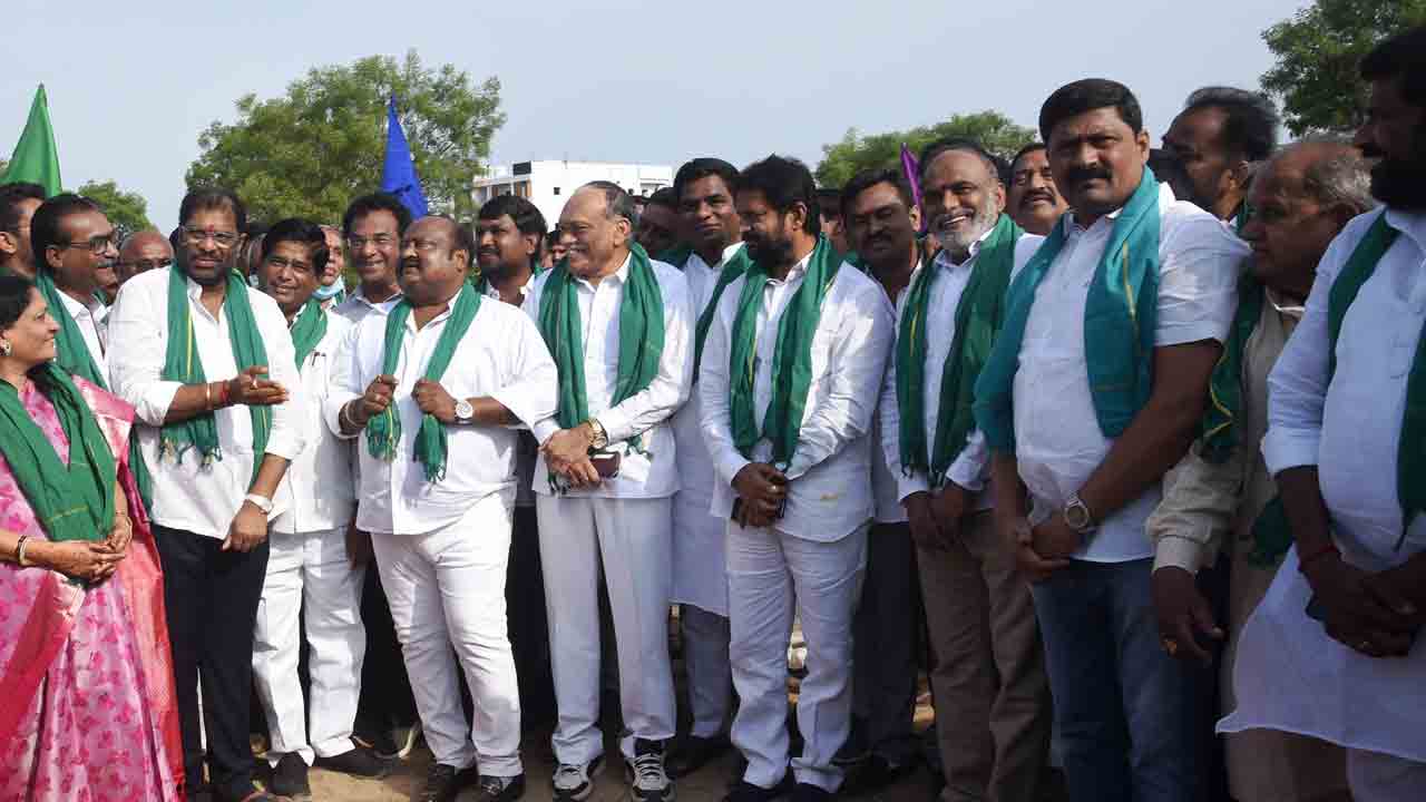 కోకాపేటలో మున్నూరు కాపు భవనం భూమి పూజా