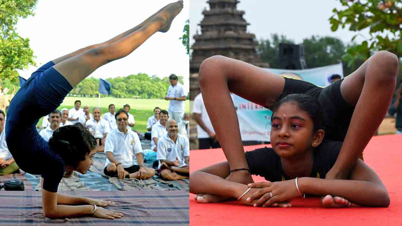 దేశదేశాల్లో ఉత్సాహంగా యోగా వేడుకలు