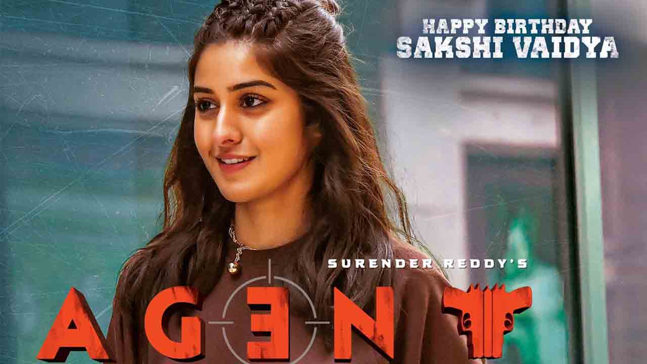 Sakshi Vaidya | అఖిల్ ‘ఏజెంట్’ హీరోయిన్ ఫ‌స్ట్‌లుక్ పోస్ట‌ర్ రిలీజ్‌!