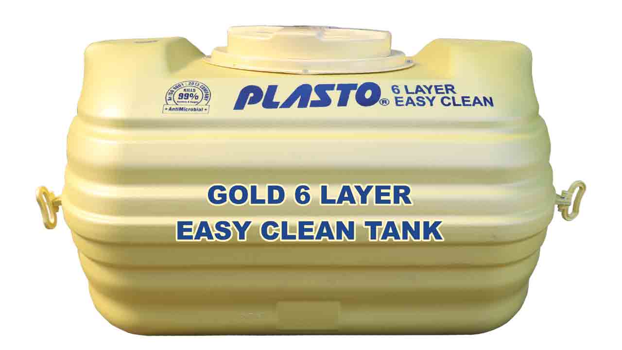 ఆరు లేయర్లలో ప్లాస్టో ట్యాంకులు