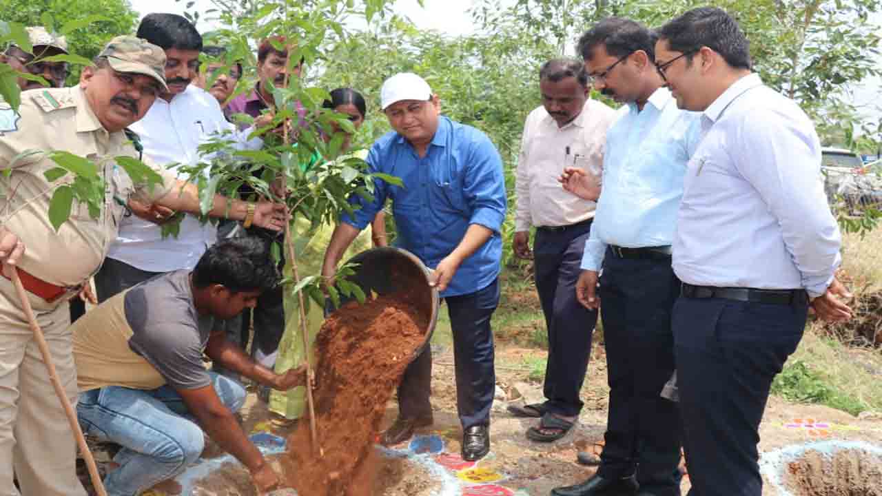 పల్లె ప్రగతితో ఆహ్లాదకర వాతావరణం