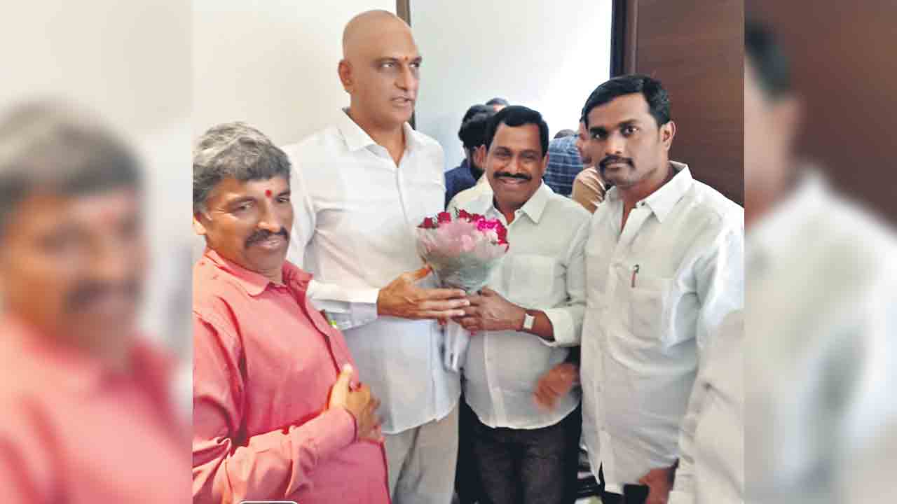 మంత్రి హరీశ్‌రావుకు శుభాకాంక్షల వెల్లువ