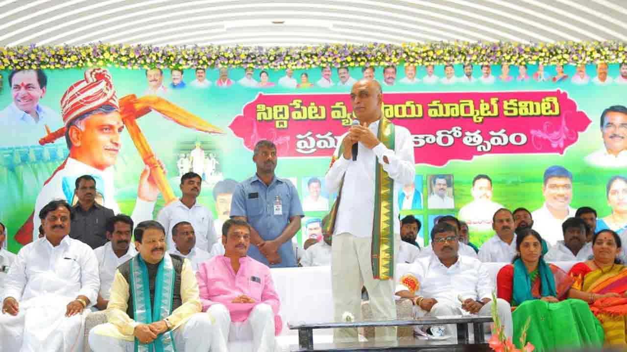 దేశానికే అన్నం పెట్టే ధాన్యాగారం తెలంగాణ : మంత్రి హరీశ్‌రావు