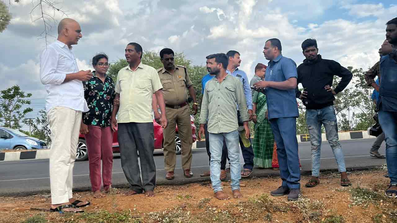 Minister harishrao: మాన‌వ‌త్వం చాటుకున్న మంత్రి హ‌రీశ్‌రావు