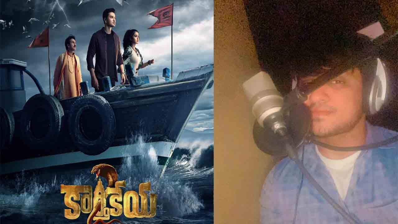 Karthikeya-2 | ‘కార్తికేయ‌-2’ హిందీ డ‌బ్బింగ్ స్టార్ట్ చేసిన నిఖిల్