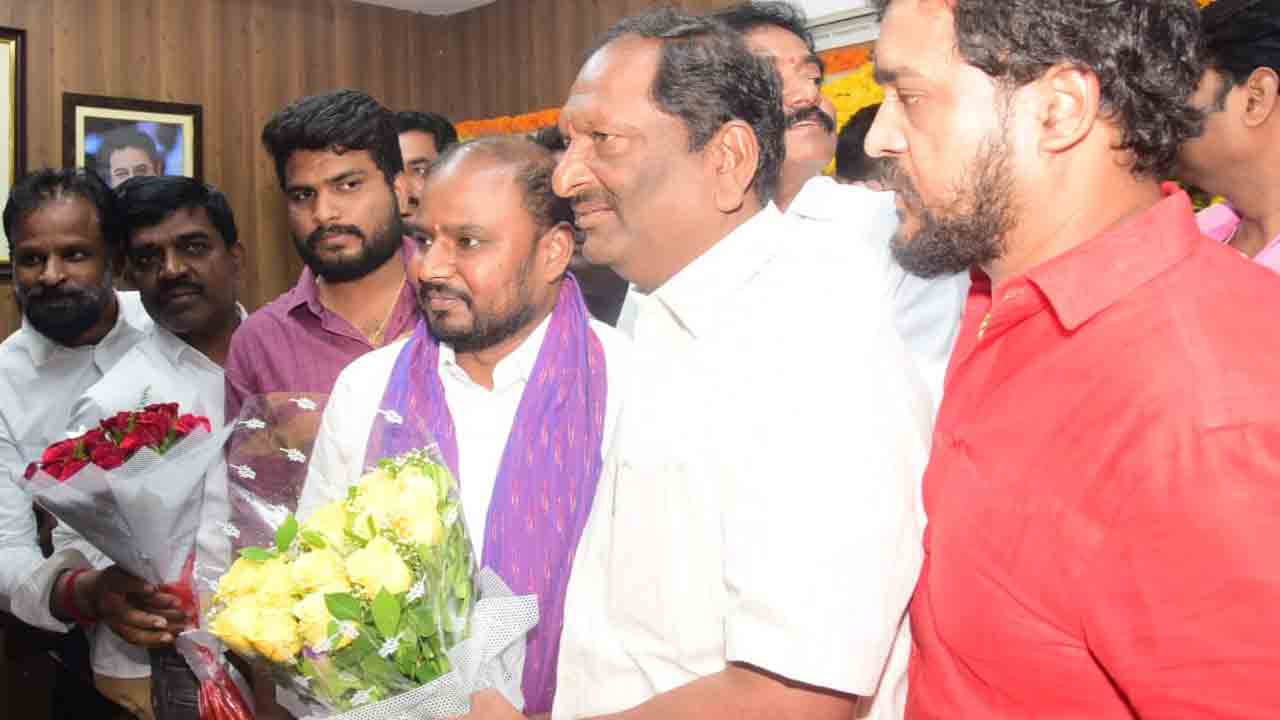 అనిల్ కూర్మాచలంకు శుభాకాంక్షలు తెలిపిన మంత్రి కొప్పుల