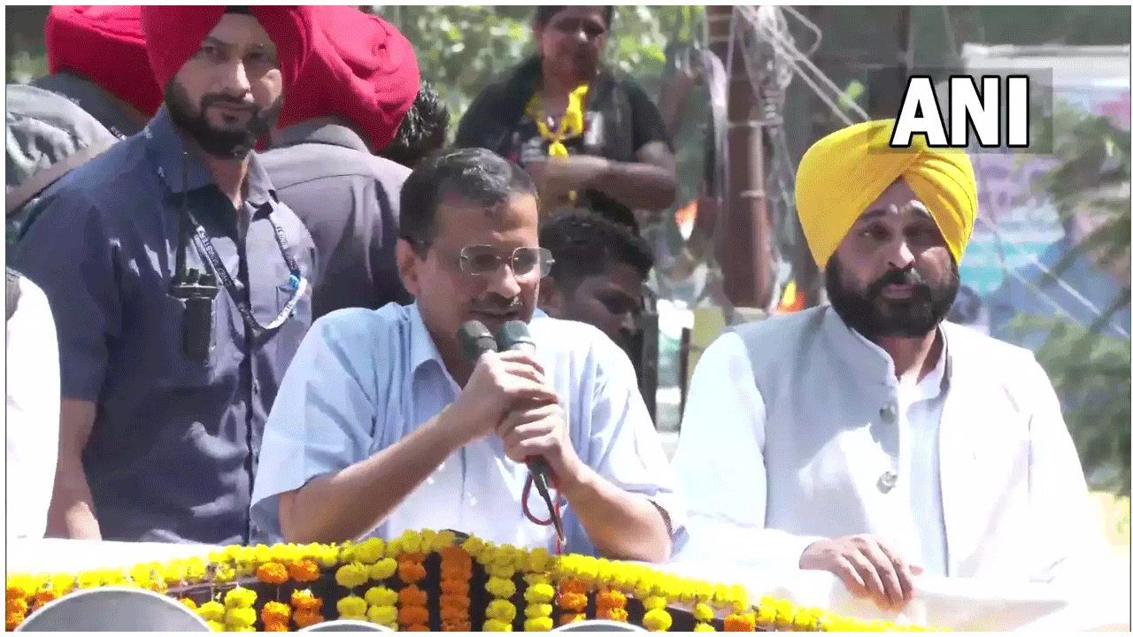 హిమాచ‌ల్ పోరు : ఆప్ రోడ్‌షోలో కేజ్రీవాల్‌, భ‌గ‌వంత్ మాన్ ప్ర‌చార హోరు!