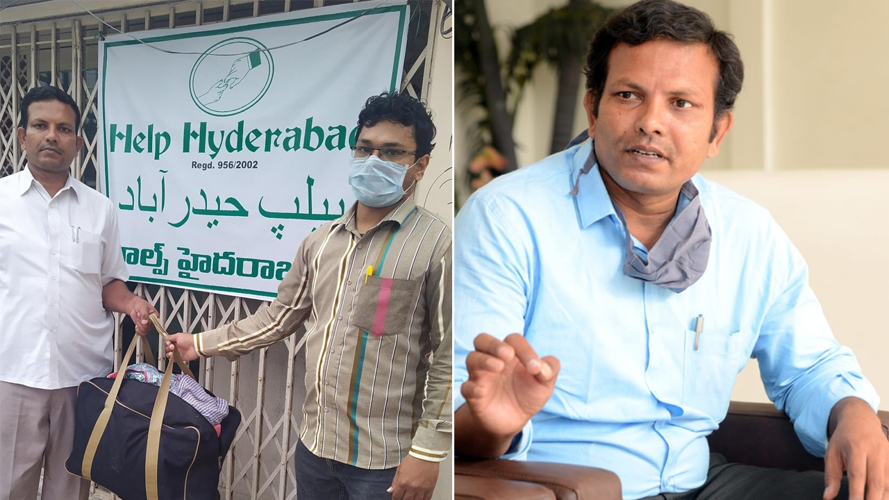 వీధి బాల‌లకు దుస్తులు పంపిణీ చేసిన మాచ‌న ర‌ఘునంద‌న్‌