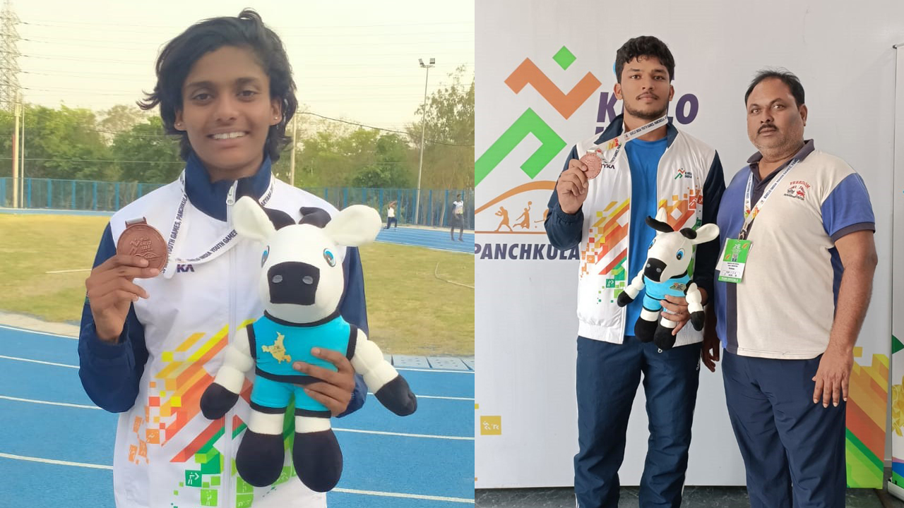 గణేశ్‌, మాయావతి కాంస్య వెలుగులు