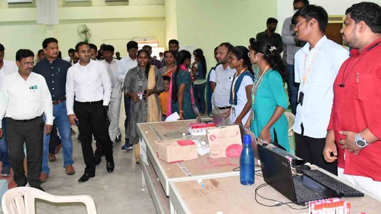 ట్రిపుల్‌ఐటీలో వైద్య పరీక్షలు