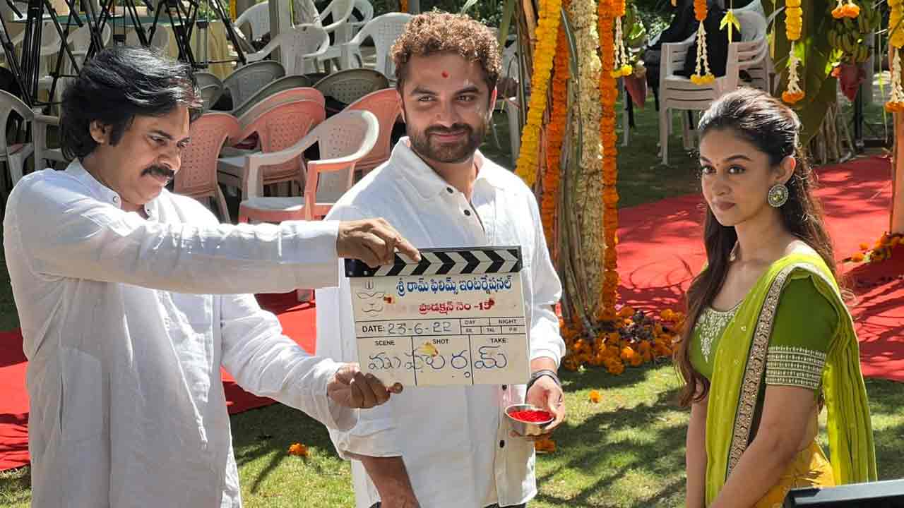 Vishwak Sen | గ్రాండ్‌గా ప్రారంభ‌మైన విశ్వ‌క్‌సేన్‌-అర్జున్ చిత్రం.. క్లాప్ కొట్టిన‌ ప‌వ‌న్‌క‌ళ్యాణ్!