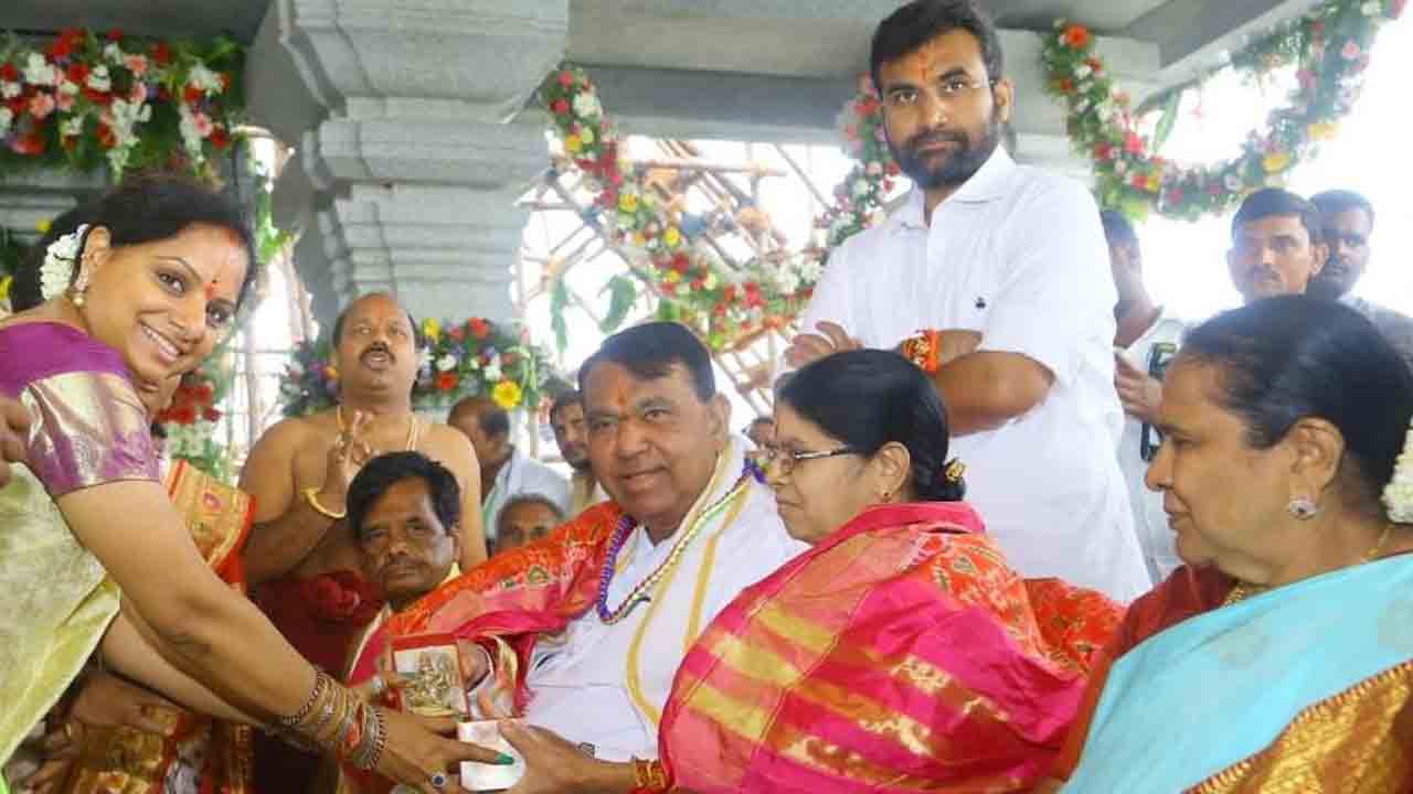 సీహెచ్‌ కొండూర్‌లో నేటితో ముగియనున్న ప్రతిష్ఠాపనోత్సవాలు..హాజరైన స్పీకర్‌ పోచారం