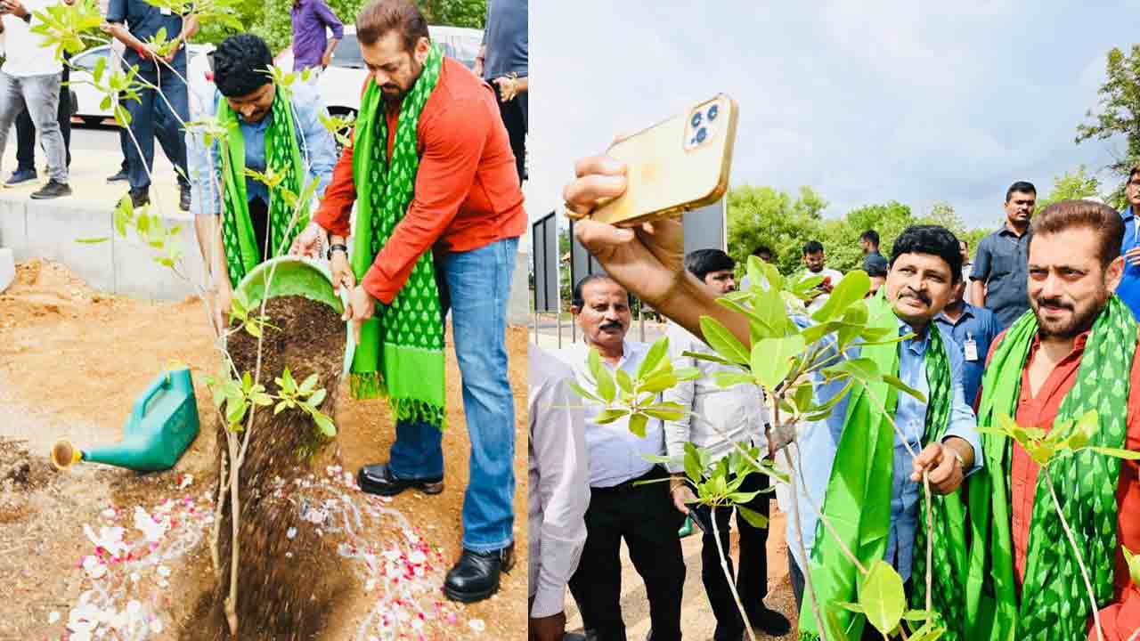 Salman Khan | అనర్థాలు ఆగాలంటే చెట్లు నాటడం ఒక్కటే మార్గం: సల్మాన్ ఖాన్
