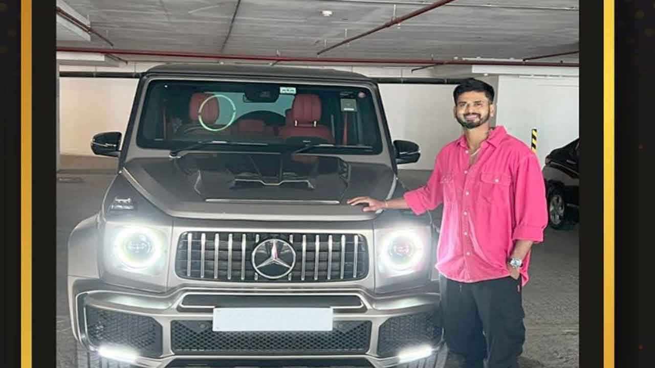 2.55 కోట్ల ఖ‌రీదైన మెర్సిడీజ్ ఎస్‌యూవీని కొన్న శ్రేయాస్ అయ్య‌ర్