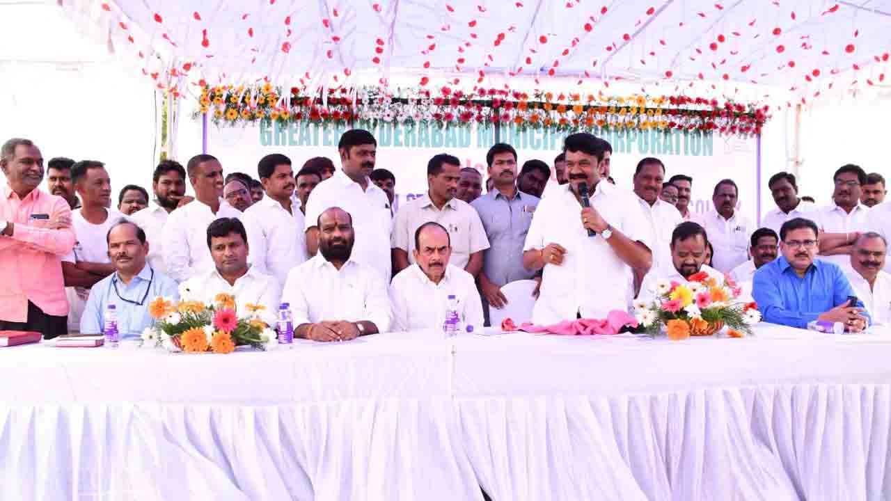 పేదల సొంతింటి కలను నెరవేర్చడమే ప్రభుత్వ ధ్యేయం : మంత్రి తలసాని