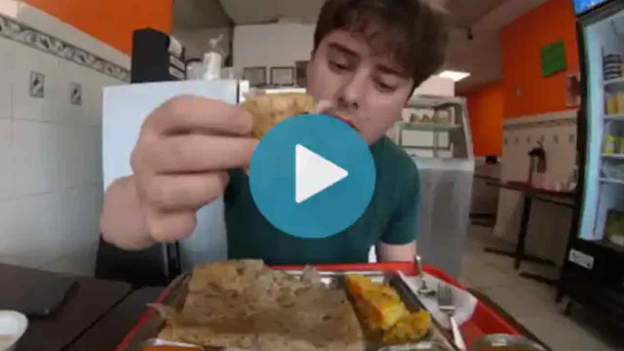 Viral video: త‌మిళంలో ఫుడ్ ఆర్డ‌ర్ చేసిన అమెరిక‌న్ యూ ట్యూబ‌ర్‌.. భార‌తీయ నెటిజ‌న్లు ఫిదా